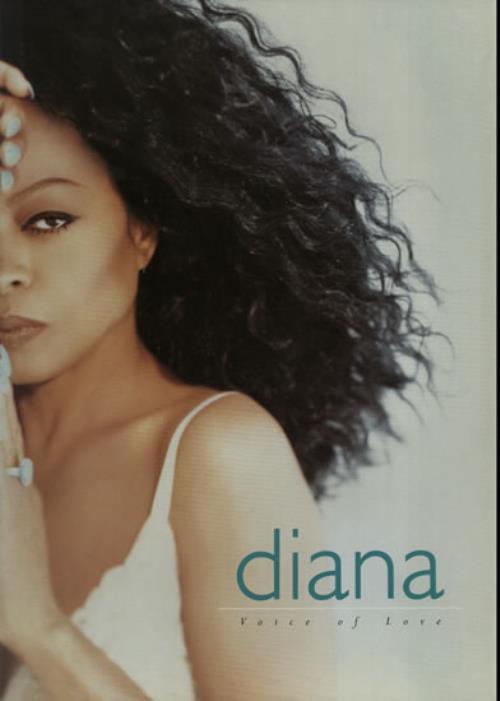 Diana Ross Voice Of Love UK tour programme (212864) TOUR